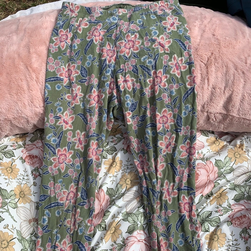 Floral leggings